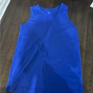 Sporto Royal Blue V-Neck Top